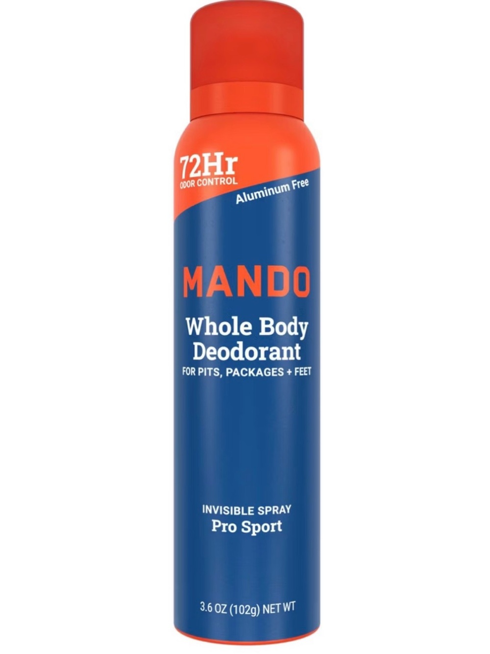 MANDO Whole Body Deodorant Spray